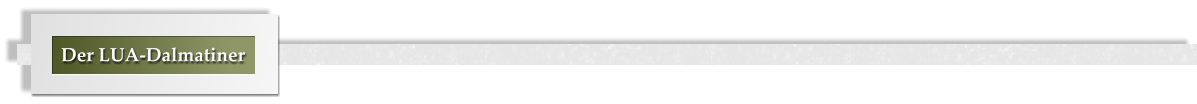 Der LUA-Dalmatiner