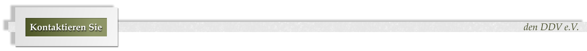 den DDV e.V. Kontaktieren Sie